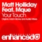 Your Touch (Audien Remix) - Matt Holliday lyrics