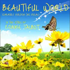 Beautiful World (Karaoke Version) [No Vocal] - Single - Connie Talbot