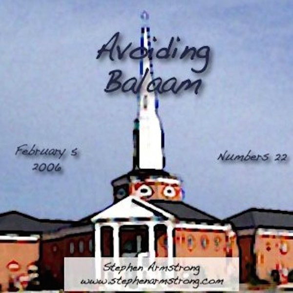 Avoiding Balaam - Numbers 22 cover