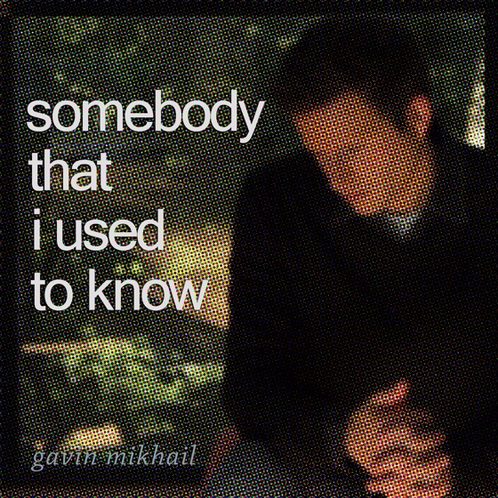 Cover artwork for Somebody That I Used To Know