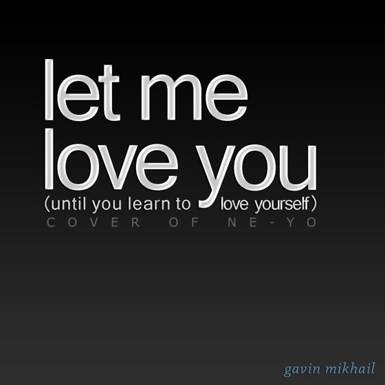 Cover artwork for Let Me Love You (Acoustic)