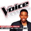 As Long As You Love Me (The Voice Performance) - Single artwork