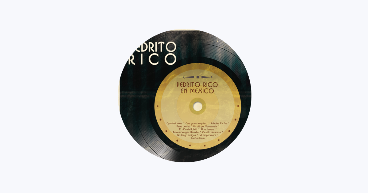 Pedrito Rico En Apple Music