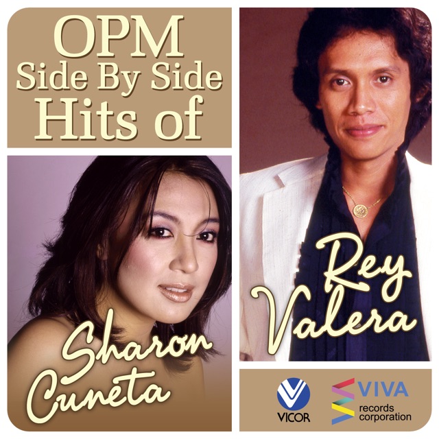 Sharon Cuneta OPM Side By Side Hits of Sharon Cuneta & Rey Valera Album Cover