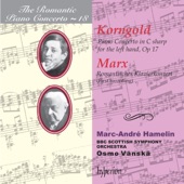 Korngold & Marx: Piano Concertos artwork
