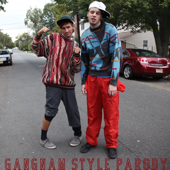 Cover artwork for Gangnam Style Parody