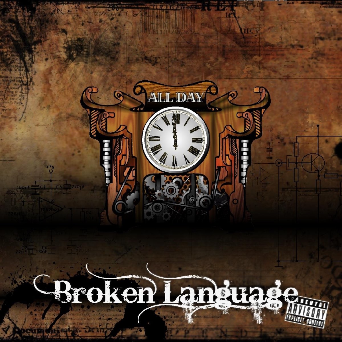 Broken day. All Day обложка. Music my language слушать. Broken language.