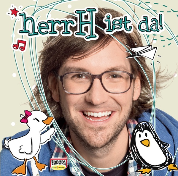 herrH mit Emma, die Ente, die ewig verpennte