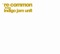 re:common from Indigo Jam Unit ジャケット写真