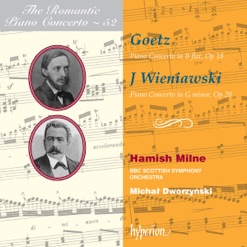 GOETZ/WIENIAWSKI/PIANO CONCERTOS cover art