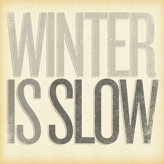 Cover artwork for Winter Is Slow
