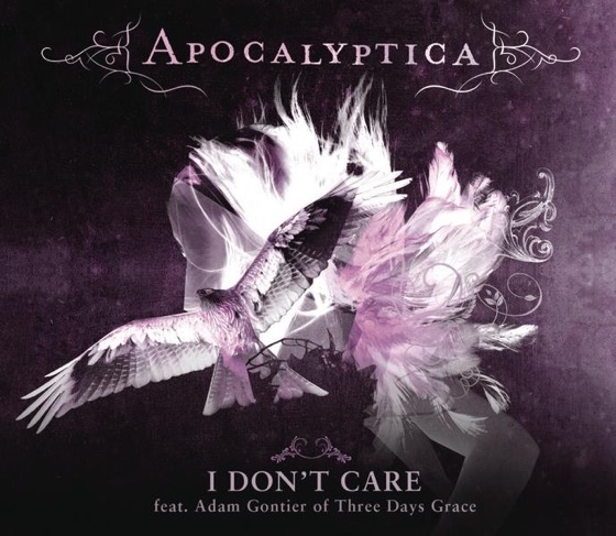 Cover artwork for I Don't Care (feat. Adam Gontier)