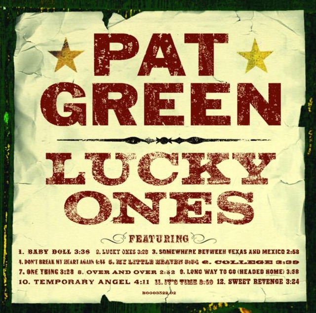 Pat Green Lucky Ones Album Cover