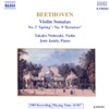 Takako Nishizaki - Violin Sonata No. 5 in F Major, Op. 24 'Spring': I. Allegro