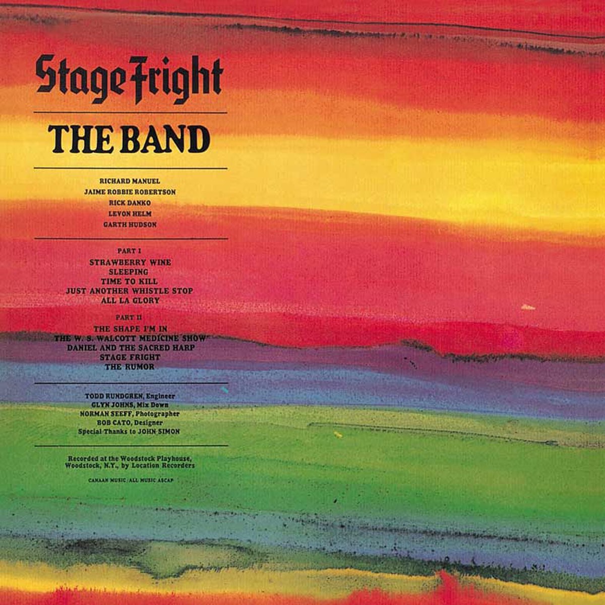 ‎Stage Fright (Expanded Edition) By The Band On Apple Music