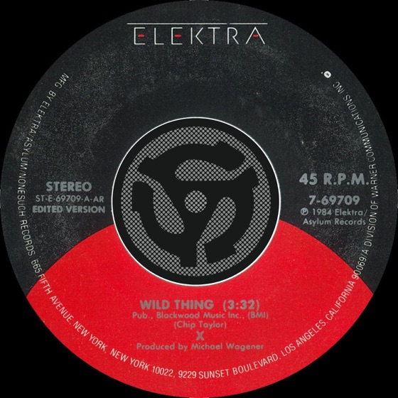 Cover artwork for Wild Thing