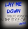 Lay Me Down In the Style of Avicii & Adam Lambert artwork