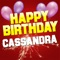 Happy Birthday Cassandra (Electro Version) artwork