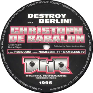 baixar álbum Christoph De Babalon - Destroy Berlin