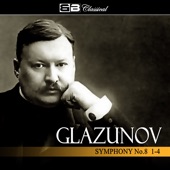 Glazunov : Symphony No.8 in E flat major Op. 83 : II. Mesto artwork