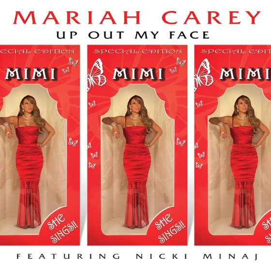 Cover artwork for Up Out My Face (feat. Nicki Minaj)
