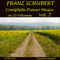 Claudio Colombo - Schubert: Complete Piano Music in 10 Volumes, Vol. 7 artwork