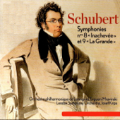 Schubert : Symphonies Nos. 8 & 9 - London Symphony Orchestra, Evgueni Mravinski, Josef Krips & Leningrad Philharmonic Orchestra