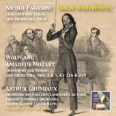 Violin Masterpieces: Arthur Grumiaux Plays Paganini & Mozart artwork