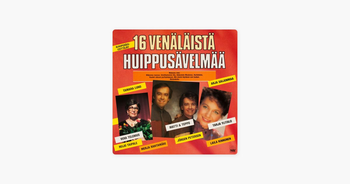 Miljoona Ruusua by Vera Telenius — Song on Apple Music