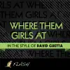 Stream & download Where Them Girls At - (Originally Performed By David Guetta) [Karaoke / Instrumental] - Single