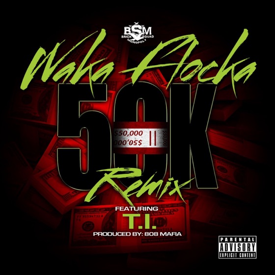 Cover artwork for 50K Remix (feat. T.I.)