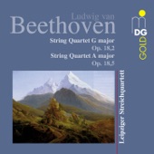 Beethoven: String Quartets, Op. 18 Nos. 2 & 5 artwork