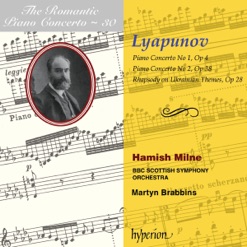 LYAPUNOV/PIANO CONCERTOS cover art