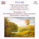 ELGAR/CELLO CONCERTO IN E MINOR cover art