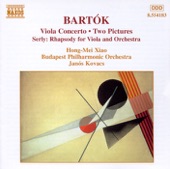 Bartok: Two Pictures & Viola Concertos and Serly: Rhapsody for Viola and Orchestra artwork