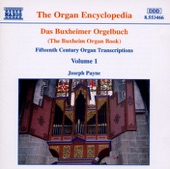 Das Buxheimer Orgelbuch (The Buxheim Organ Book): 15th Century Organ Transcriptions artwork