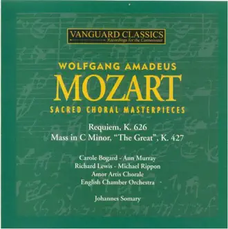 Requiem, K. 626: VII. Lacrimosa by Amor Artis Chorus, Ann Murray, Carole Bogard, English Chamber Orchestra, Michael Rippon & Richard Lewis song reviws