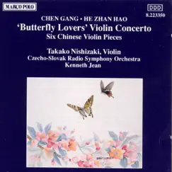 'Butterfly Lovers' Violin Concerto by Czecho-Slovak Radio Symphony Orchestra, Kenneth Jean & Takako Nishizaki album reviews, ratings, credits