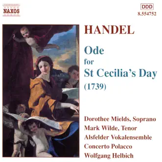 Ode for St. Cecilia's Day, HWV 76: Overture by Alsfelder Vokalensemble, Concerto Polacco, Dorothee Mields, Mark Wilde & Wolfgang Helbich song reviws