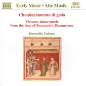 Chominciamento di gioia - Virtuoso Dance Music from the Time of Boccaccio's Decamerone artwork