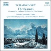 Tchaikovsky: The Seasons (Violin and Orchestra) artwork