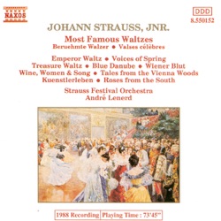 Andre Lenard & Strauss Festival Orchestra - Wine, Women and Song, Op. 333
