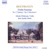 Beethoven: No. 5 'Spring' and No. 9 'Kreutzer' Sonatas album lyrics, reviews, download