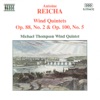 Reicha: Wind Quintets Op. 88, No. 2 & Op. 100, No. 5