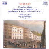 Mozart: Oboe Quartet & Horn Quintet artwork