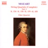 Mozart: String Quartets Vol. 3