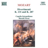 Mozart: Divertimenti K. 131 & K. 287 artwork