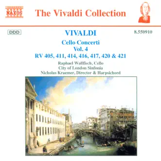 Vivaldi: Cello Concerti by City of London Sinfonia, Nicholas Kraemer & Raphael Wallfisch album reviews, ratings, credits