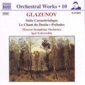 Glazunov: Suite Caractéristique - Chant du Destin artwork