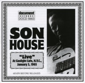 Son House Live At the Gaslight Cafe Jan 3rd 1965 artwork